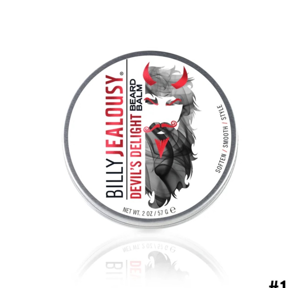Billy Jealousy Devil's Delight Beard Balm 2oz BRAND NEW/SEALED
